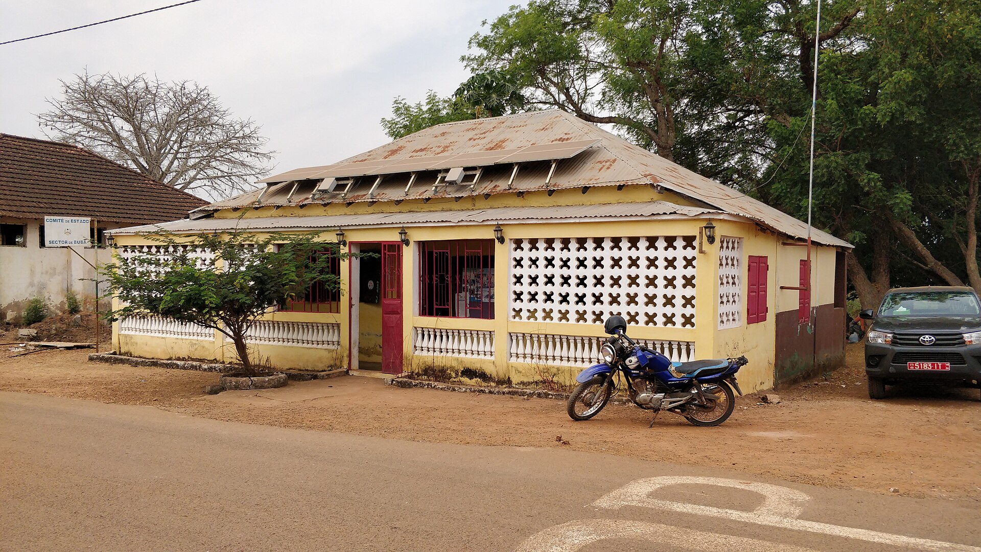 Imagem de referência relacionada a Buba, item descrito como capital de Quinara, Guiné-Bissau