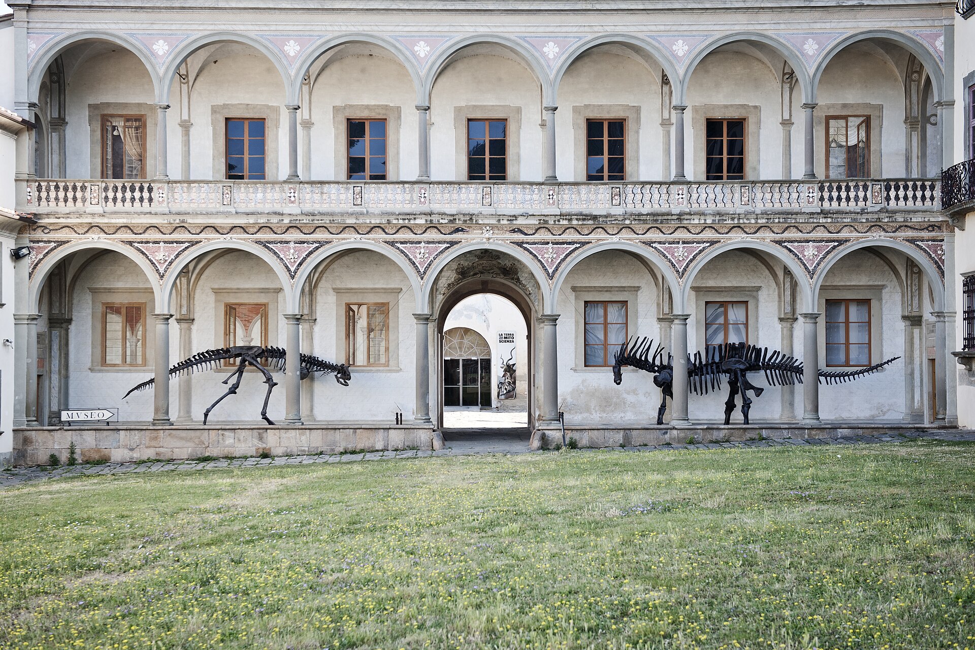 Imagem de referência de Museu de História Natural da Universidade de Pisa, descrito nos dados abertos como museu em Calci, Itália