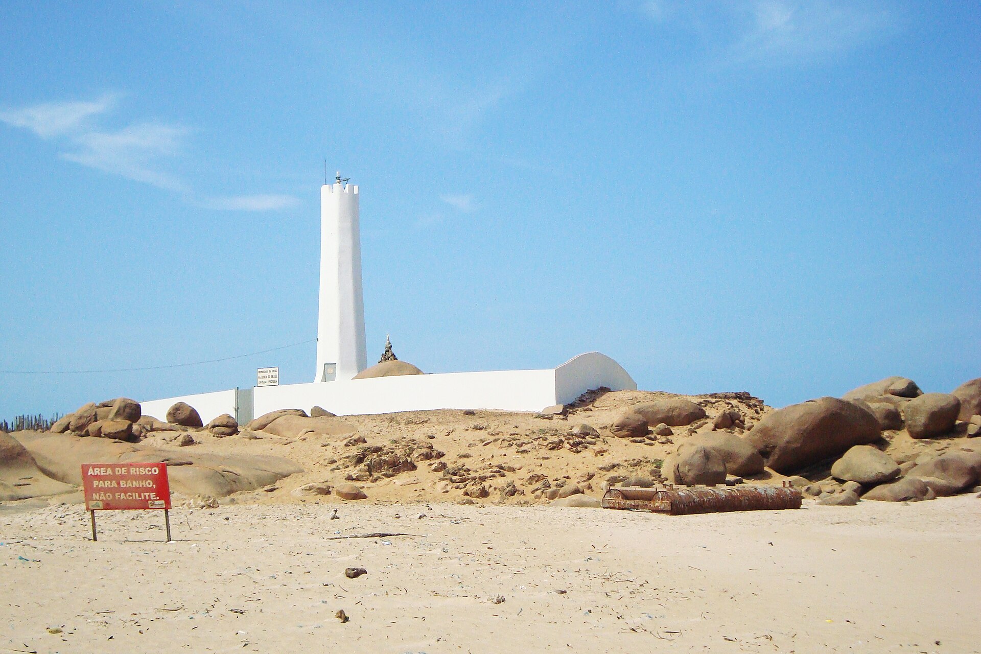 Imagem de referência de Farol da Pedra do Sal, descrito nos dados abertos como farol localizado em Parnaíba, Piuaí, Brasil