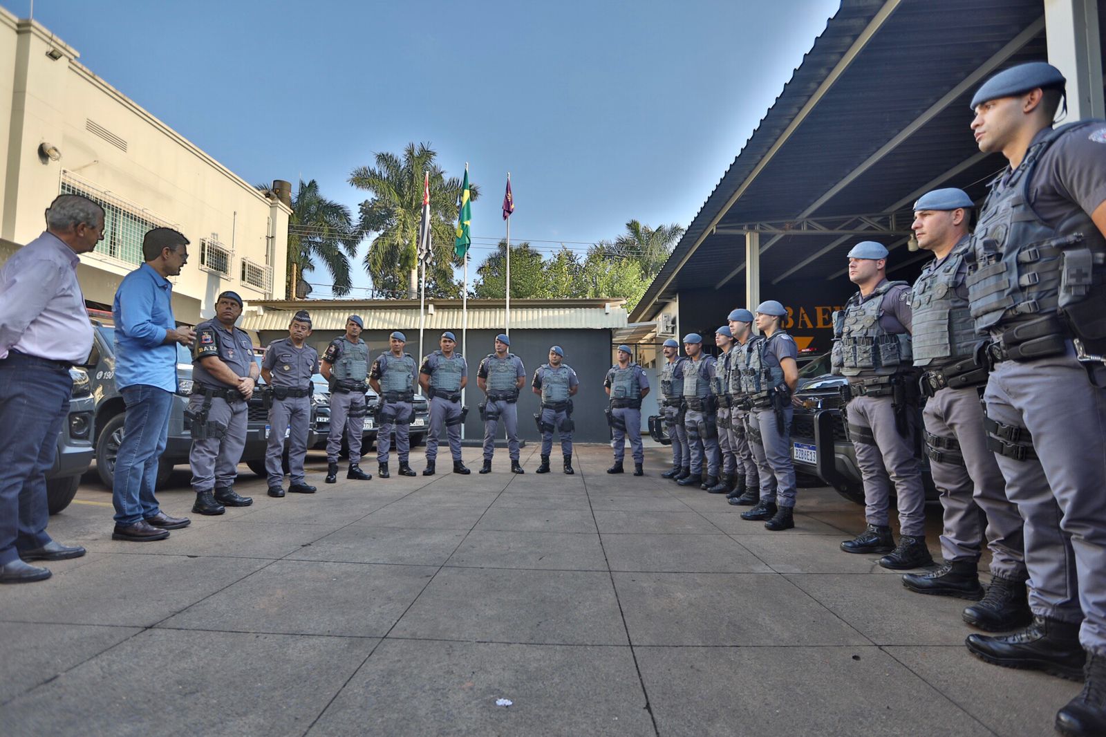 Imagem de referência de Polícia Militar do Estado de São Paulo, descrito nos dados abertos como polícia estadual brasileira