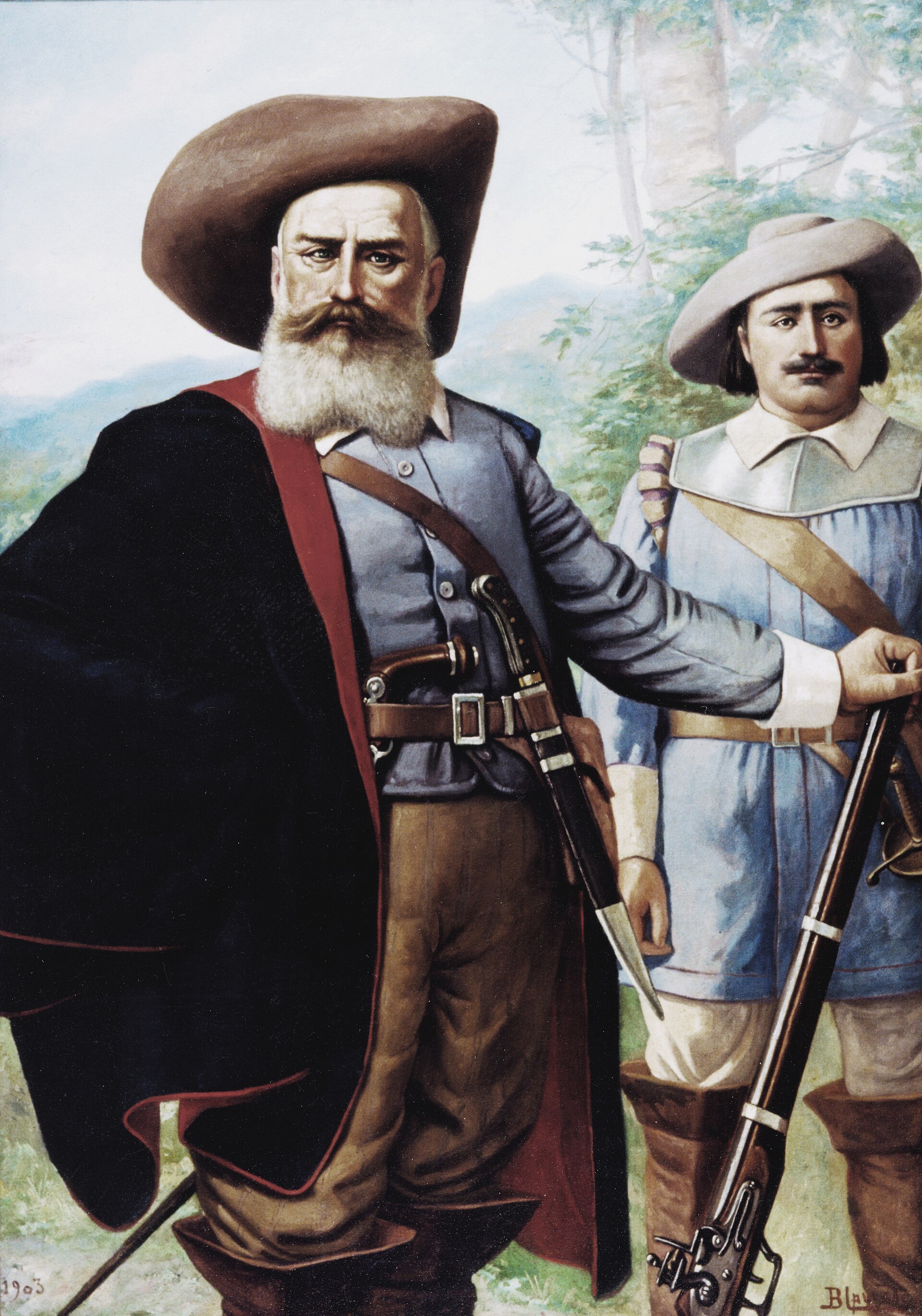 Imagem de referência de Domingos Jorge Velho, descrito nos dados abertos como quadro de Benedito Calixto