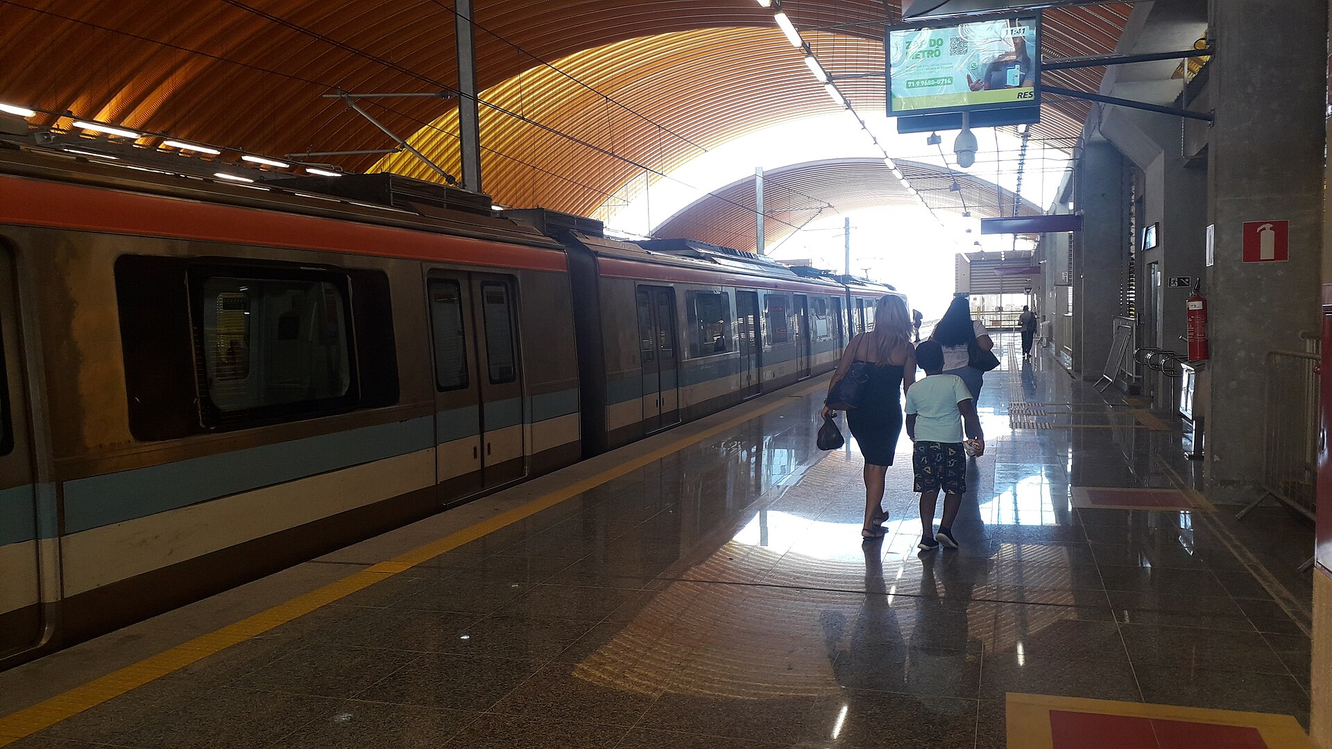 Imagem de referência de Estação Águas Claras, descrito nos dados abertos como estação de metrô em Salvador, município do estado brasileiro da Bahia
