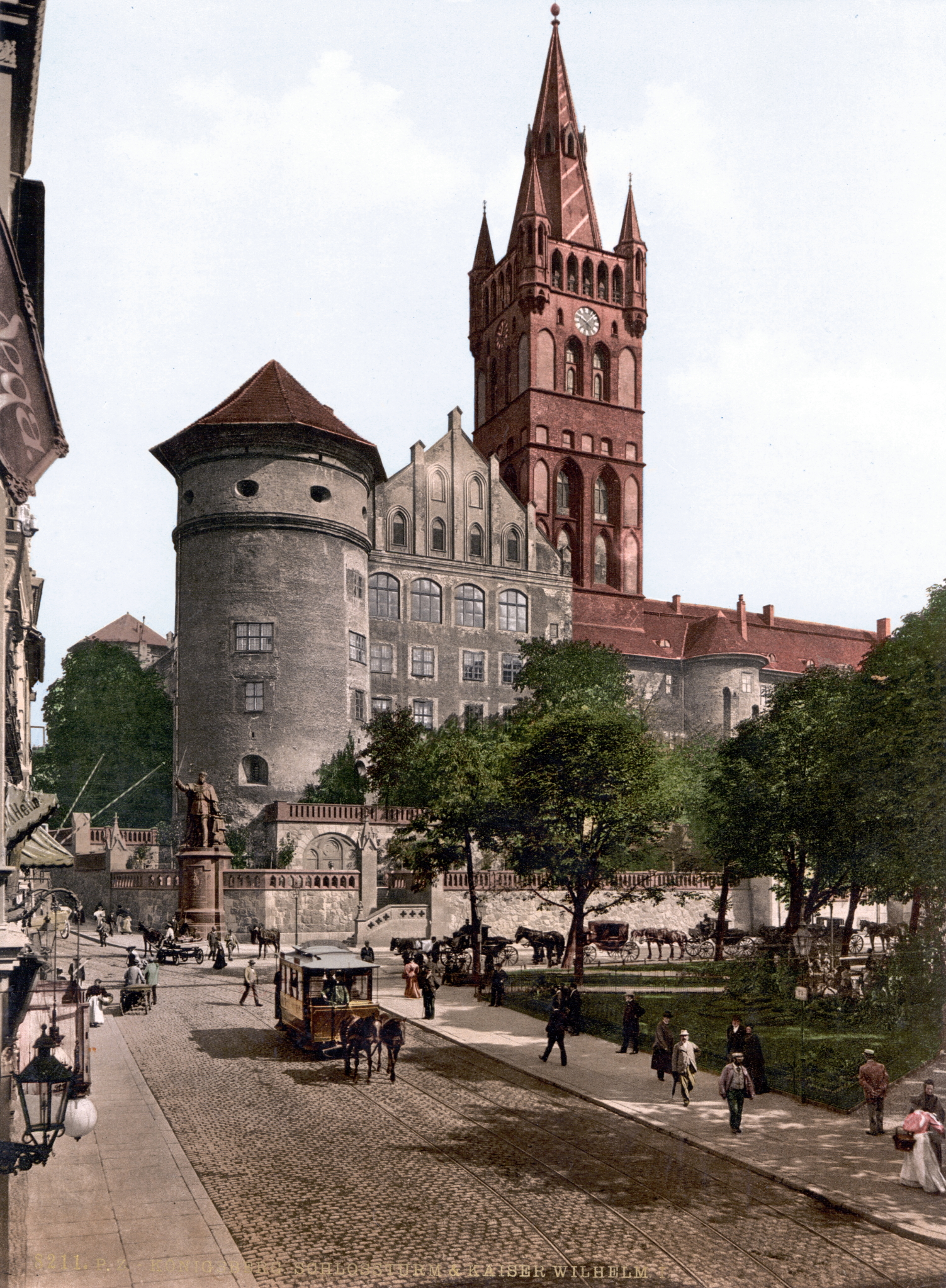 Imagem de referência relacionada a Königsberg, item descrito como nome histórico prussiano de Kaliningrado, Rússia