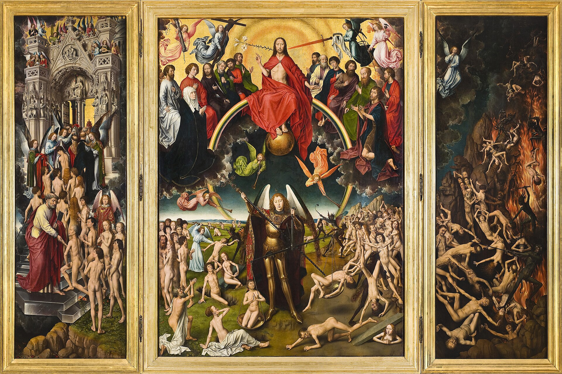 Imagem de referência de O Juízo Final, descrito nos dados abertos como pintura de Leandro Bassano