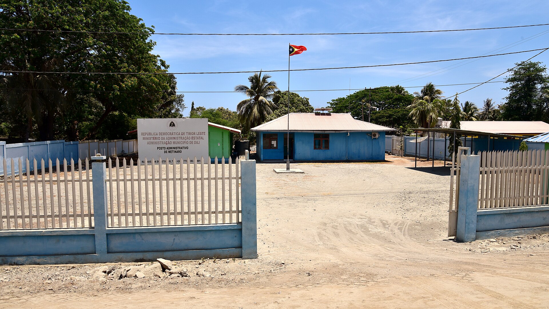 Imagem de referência relacionada a Metinaro, item descrito como cidade do Timor-Leste