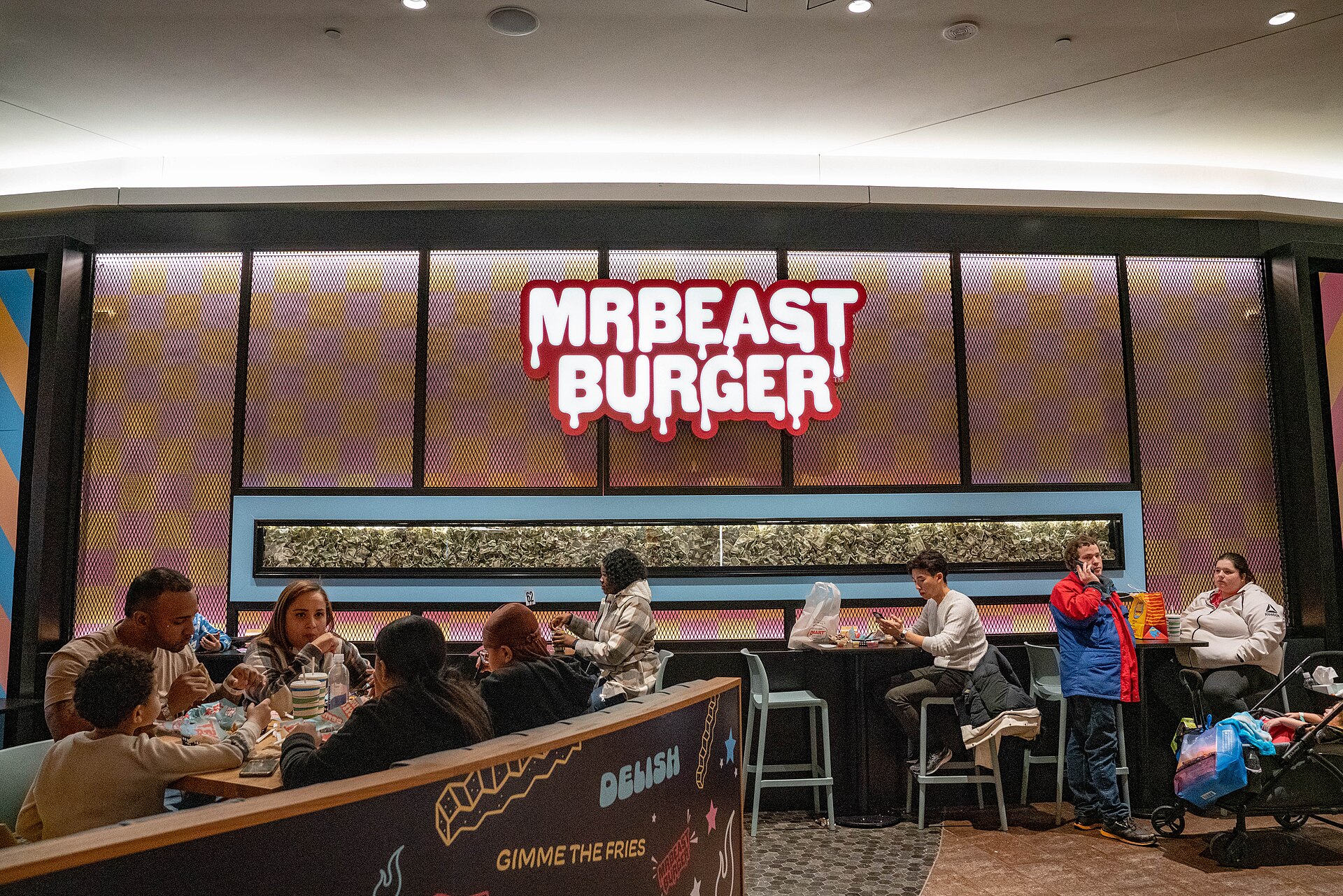 Imagem de referência relacionada a MrBeast Burger, item descrito como rede de fast-food americana