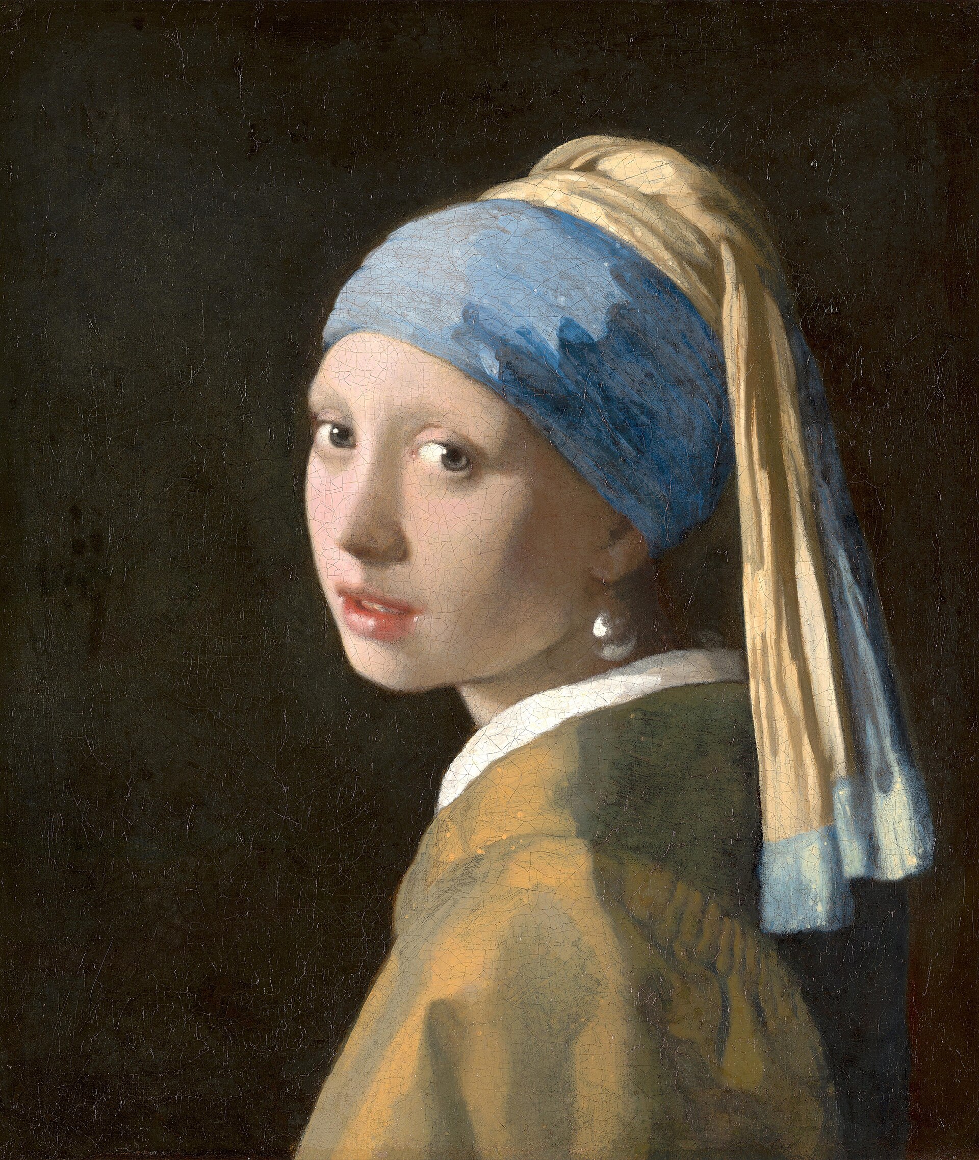 Imagem de referência de Rapariga com o Brinco de Pérola, descrito nos dados abertos como quadro de Johannes Vermeer
