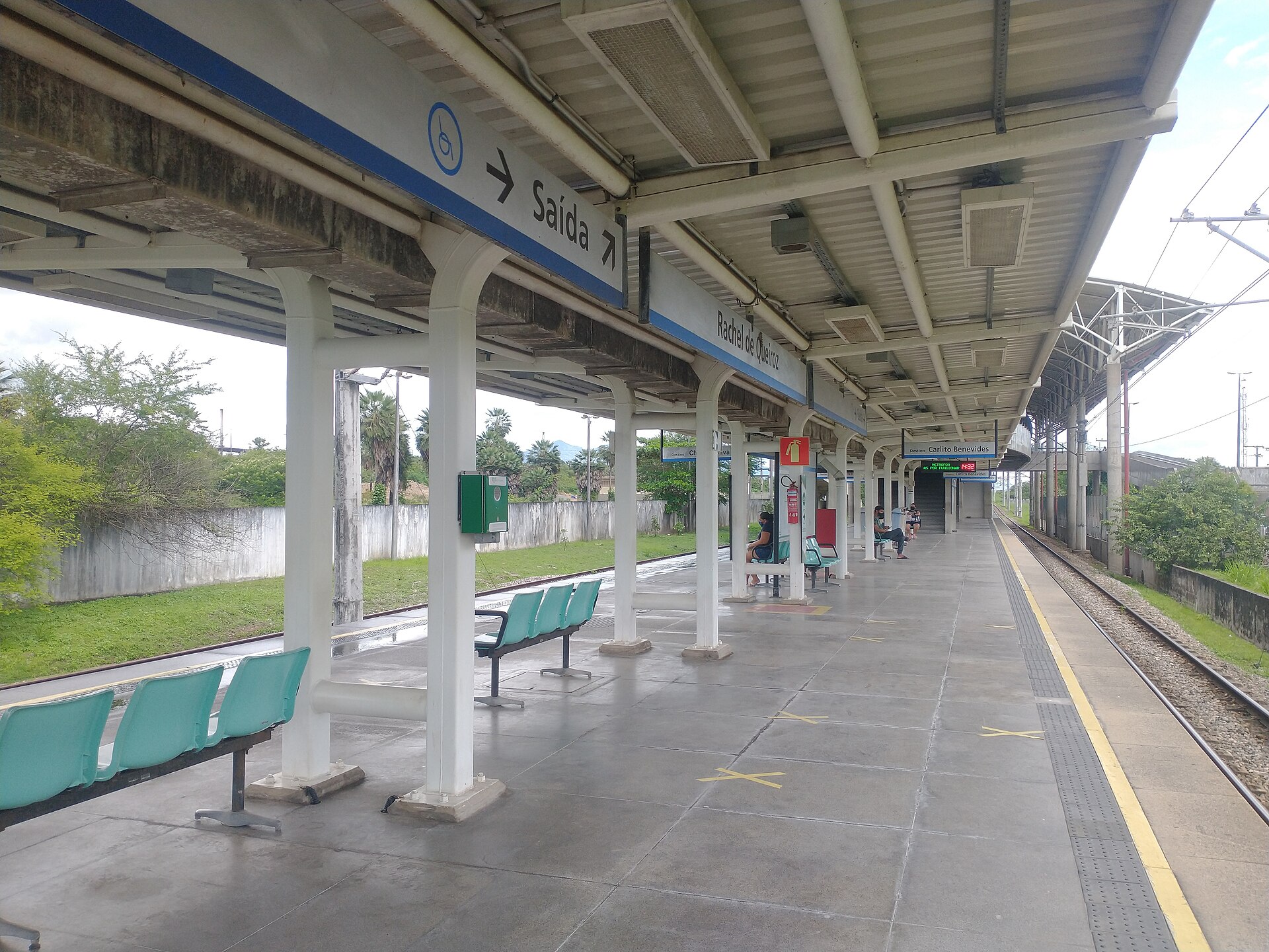 Imagem de referência de Estação Rachel de Queiroz, descrito nos dados abertos como estação da Linha Sul do metrô de Fortaleza