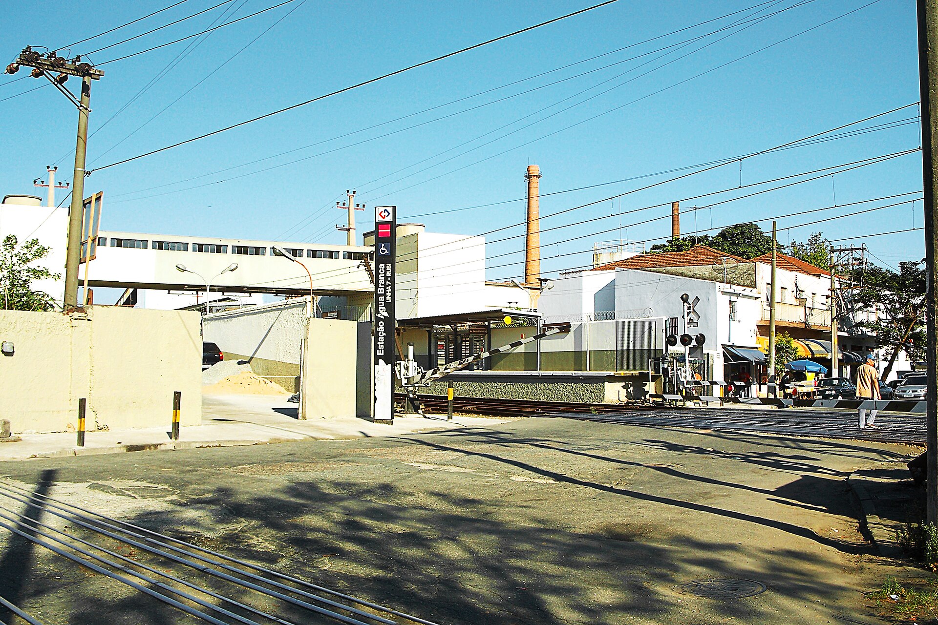 Imagem de referência de Estação Água Branca, descrito nos dados abertos como estação ferroviária no município de São Paulo, Brasil