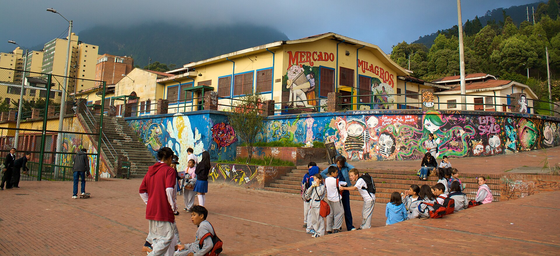 Imagem de referência relacionada a La Concordia, item descrito como área em La Candelaria, Bogotá, Colômbia