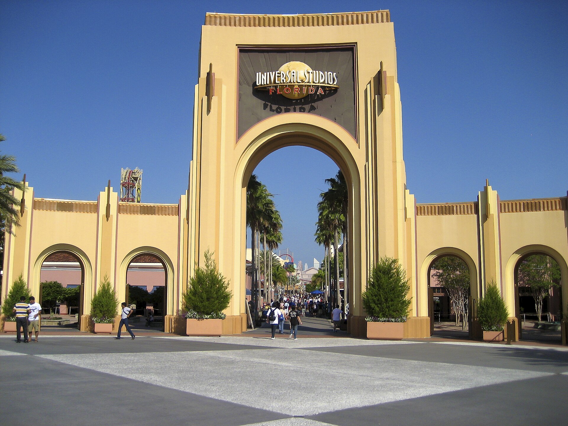 Imagem de referência de Universal Studios Florida, descrito nos dados abertos como parque temático em Orlando, Flórida