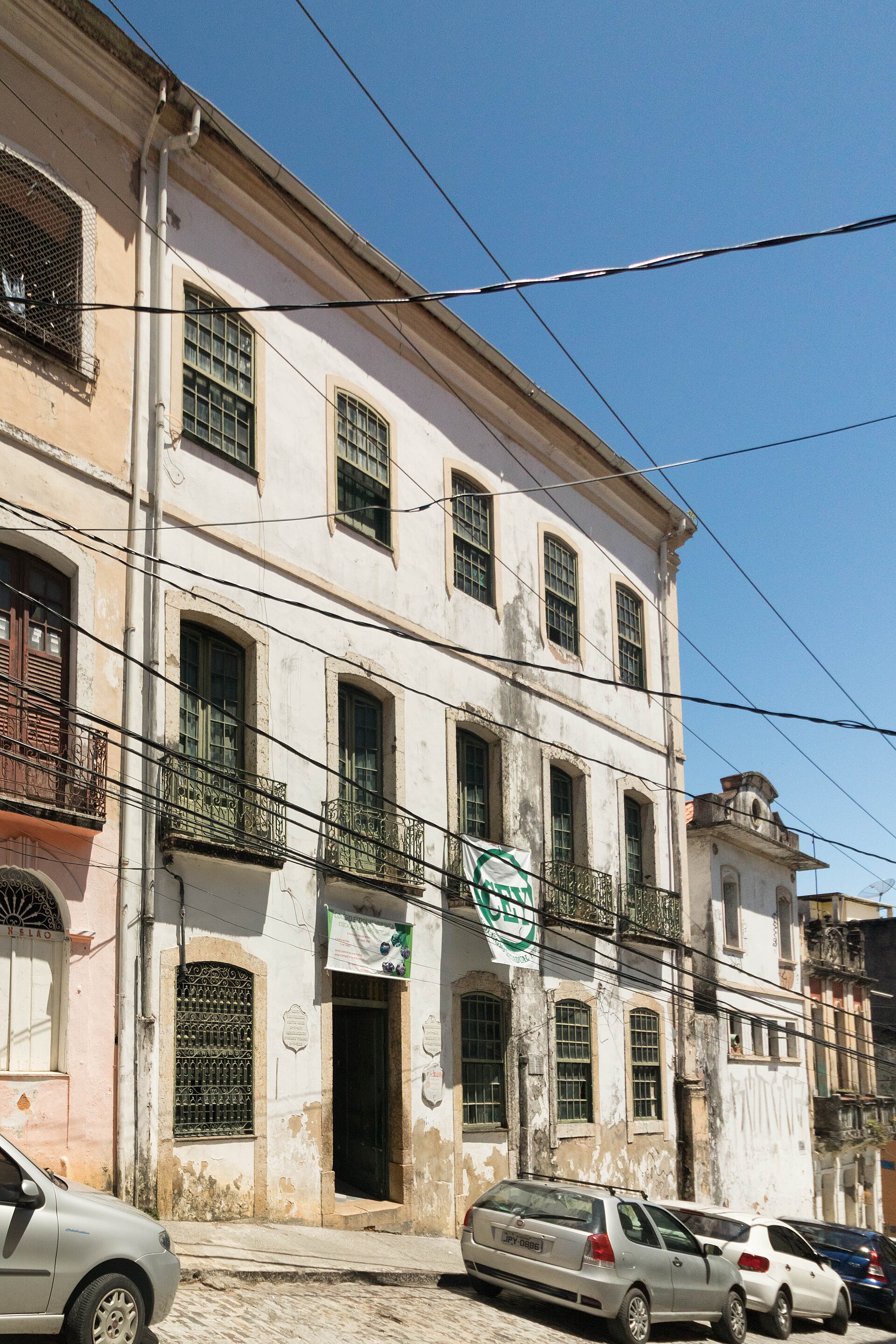 Imagem de referência de Solar do Sodré, descrito nos dados abertos como última moradia de Castro Alves; bem tombado pelo Instituto do Patrimônio Artístico e Cultural da Bahia na cidade de Salvador