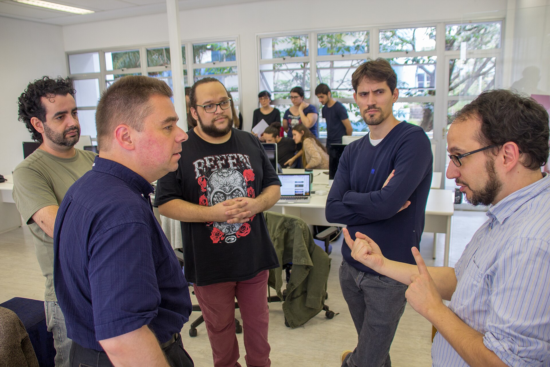 Imagem de referência de Wikidata Lab VIII, descrito nos dados abertos como workshop (1 de 2)