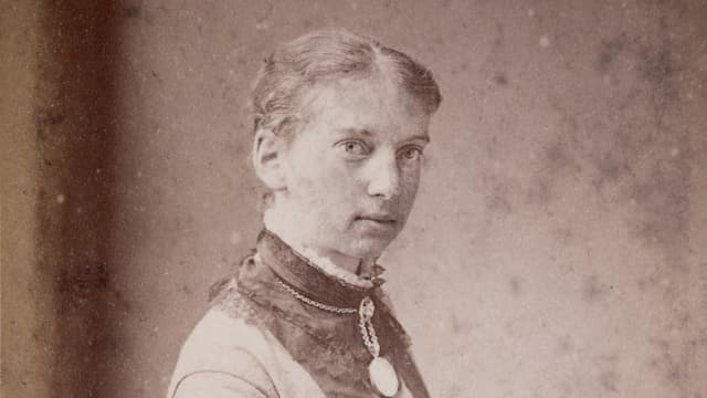Emily Cumming Harris, 1881. Wrigglesworth & Binns, Wellington.