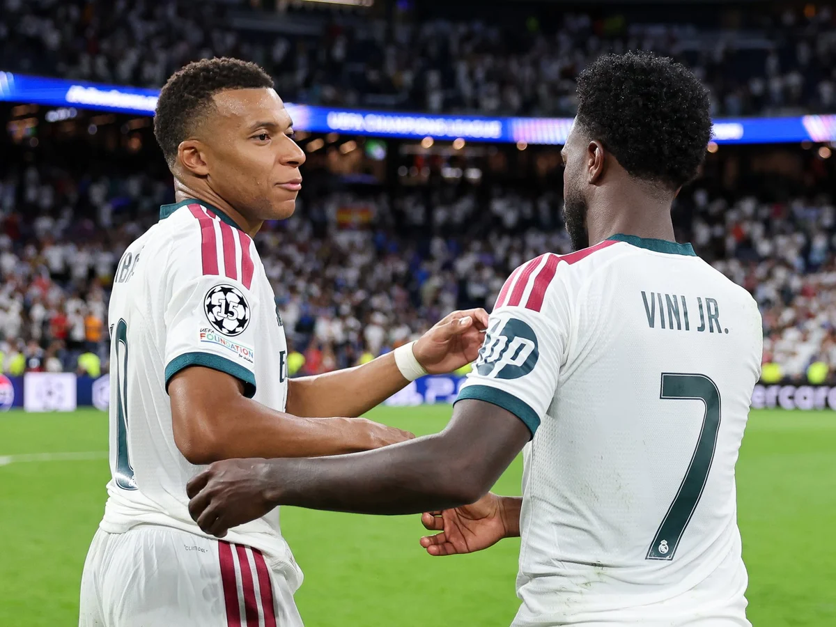Mbappé e Vini Jr. não são amigos no Real Madrid e mantêm uma relação fria