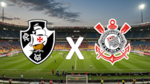 Gigantes sob pressão: Vasco e Corinthians se enfrentam neste sábado (24) com transmissão exclusiva da RECORD, R7.com e RecordPlus