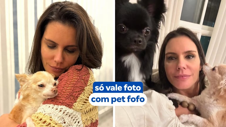 Ana Hickmann desafia internautas: ‘Cite uma regra que seu cachorro impôs na sua casa e todos seguem’