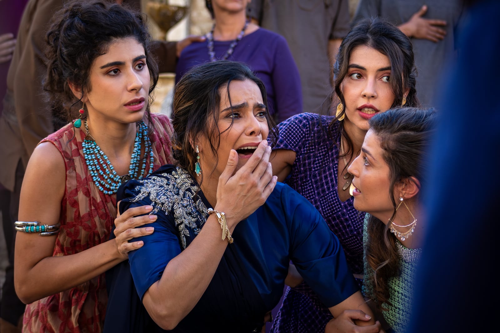 Notícia da morte de Zaã deixa Maalate apavorada Divulgação/Seriella Productions
