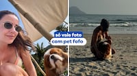 Ana Hickmann desafia internautas: ‘Cite uma regra que seu cachorro impôs na sua casa e todos seguem’