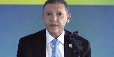Presidente do Tribunal Superior Eleitoral (TSE), ministro Kassio Nunes Marques, em entrevista coletiva às 14h de domingo, 25. Foto: Reprodução / TSE via YouTube