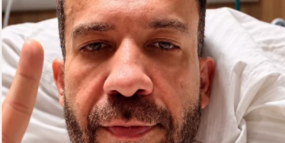 Andr&eacute; Janones posta foto direto do hospital Foto: Reprodu&ccedil;&atilde;o/Instagram