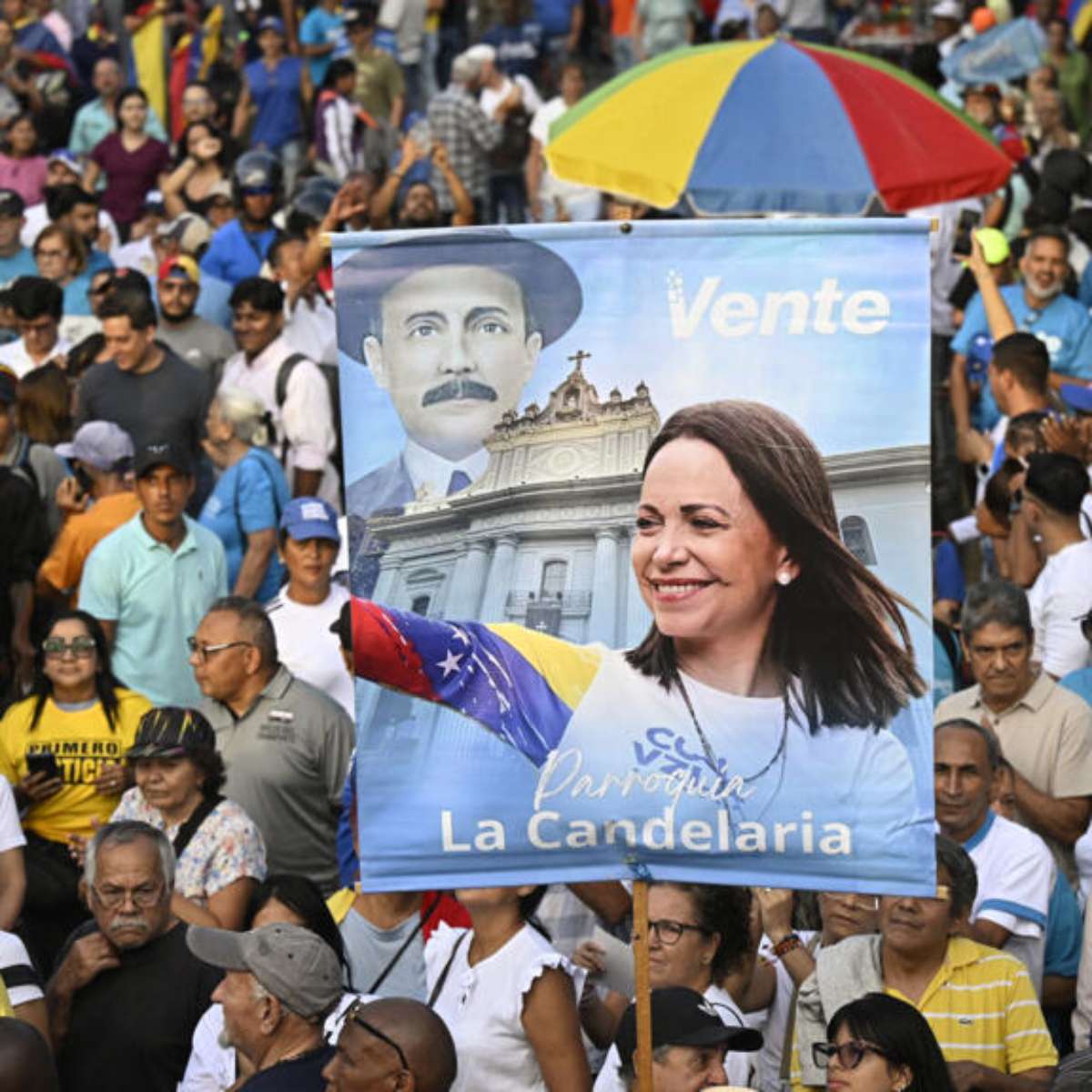 Milhares vão às ruas na Venezuela para exigir eleições e o retorno de María Corina Machado