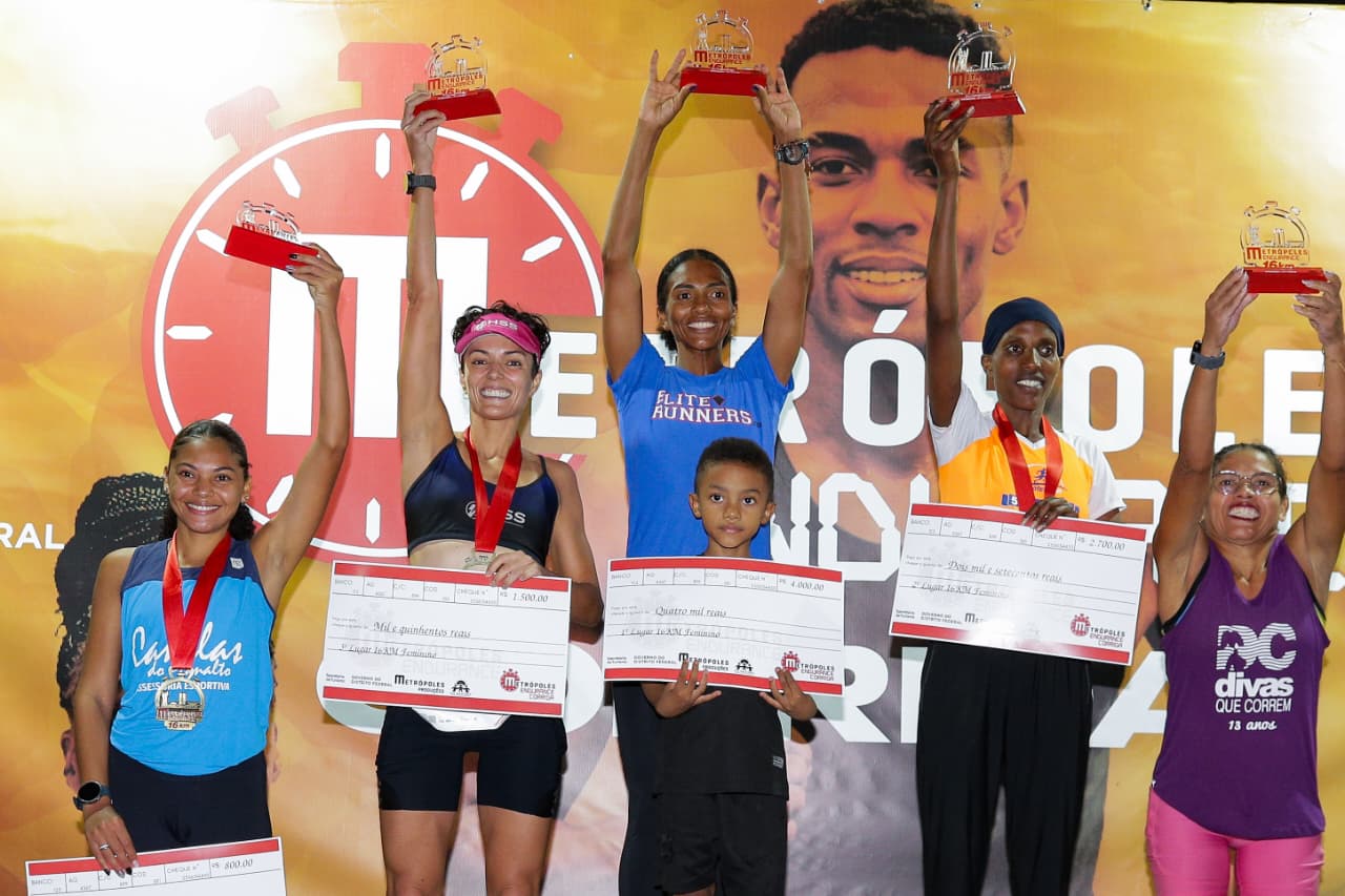 Confira todos os pódios do Metrópoles Endurance Corrida