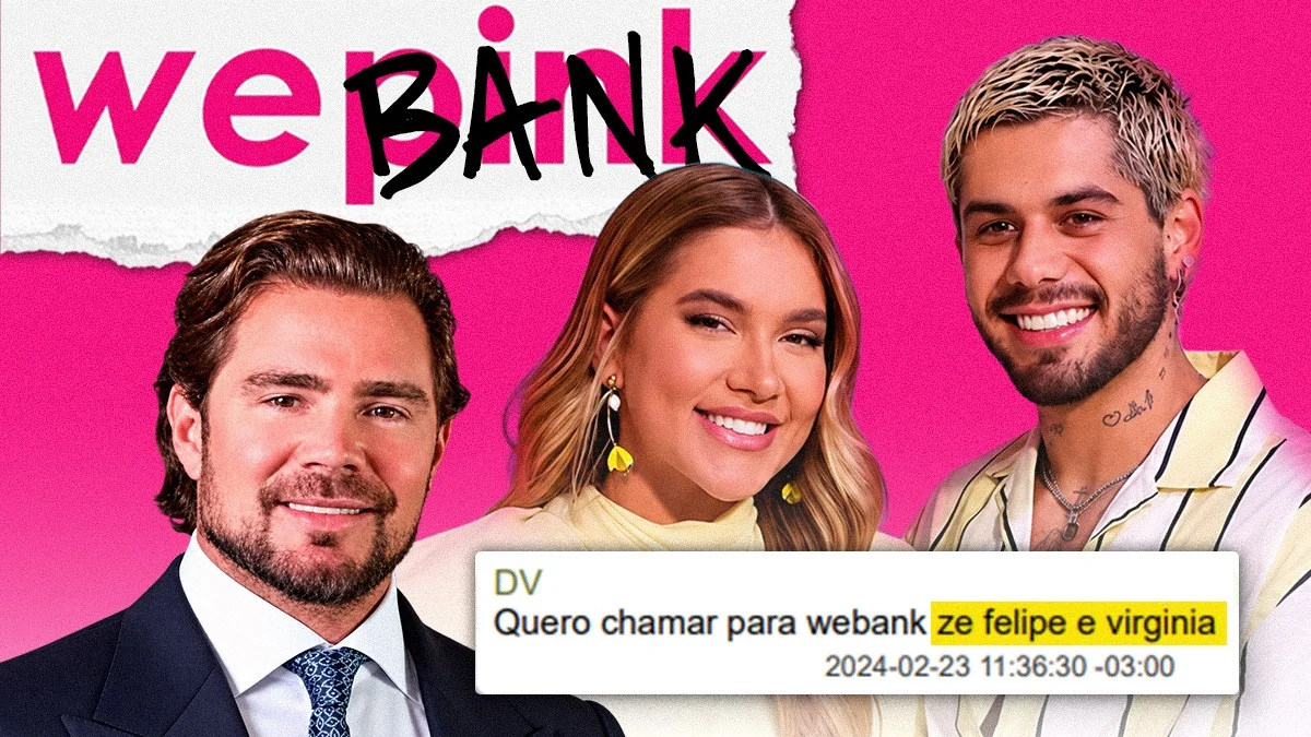 Vorcaro negociou R$ 25 milhões para Virginia e Zé Felipe divulgarem WeBank