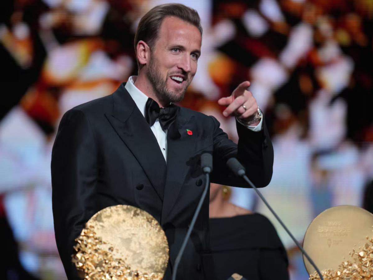 Harry Kane vence a Bola de Ouro pela primeira vez
