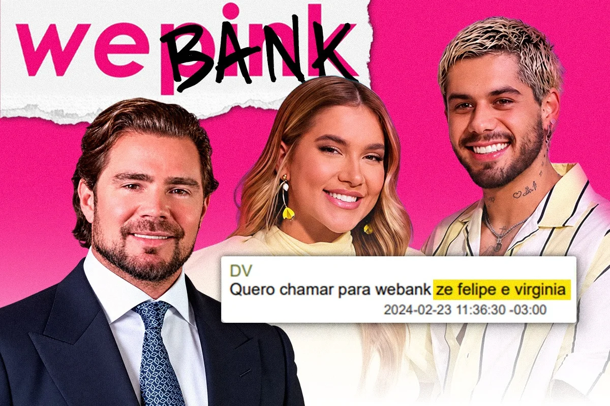 Vorcaro negociou R$ 25 milhões para Virginia e Zé Felipe divulgarem WeBank