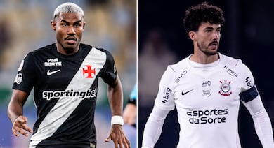 Gigantes sob pressão: Vasco e Corinthians se enfrentam neste sábado (24) com transmissão exclusiva da RECORD, R7.com e RecordPlus