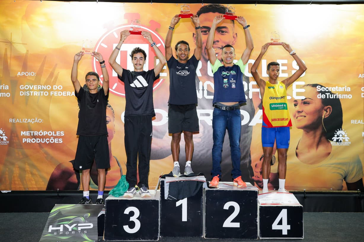 Confira todos os pódios do Metrópoles Endurance Corrida